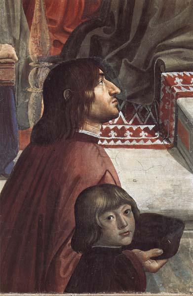 Domenicho Ghirlandaio Details of Bestatigung der Ordensregel der Franziskaner France oil painting art